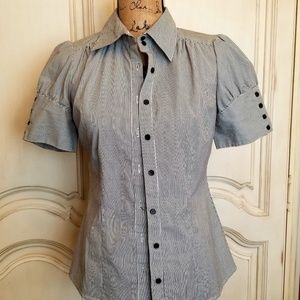 Apt 9 essential basics black whiteshirt